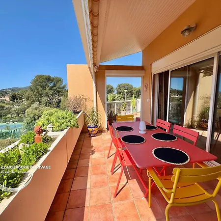 Appartamento La Frégate - Grand Avec Vue Sur La - Piscine
